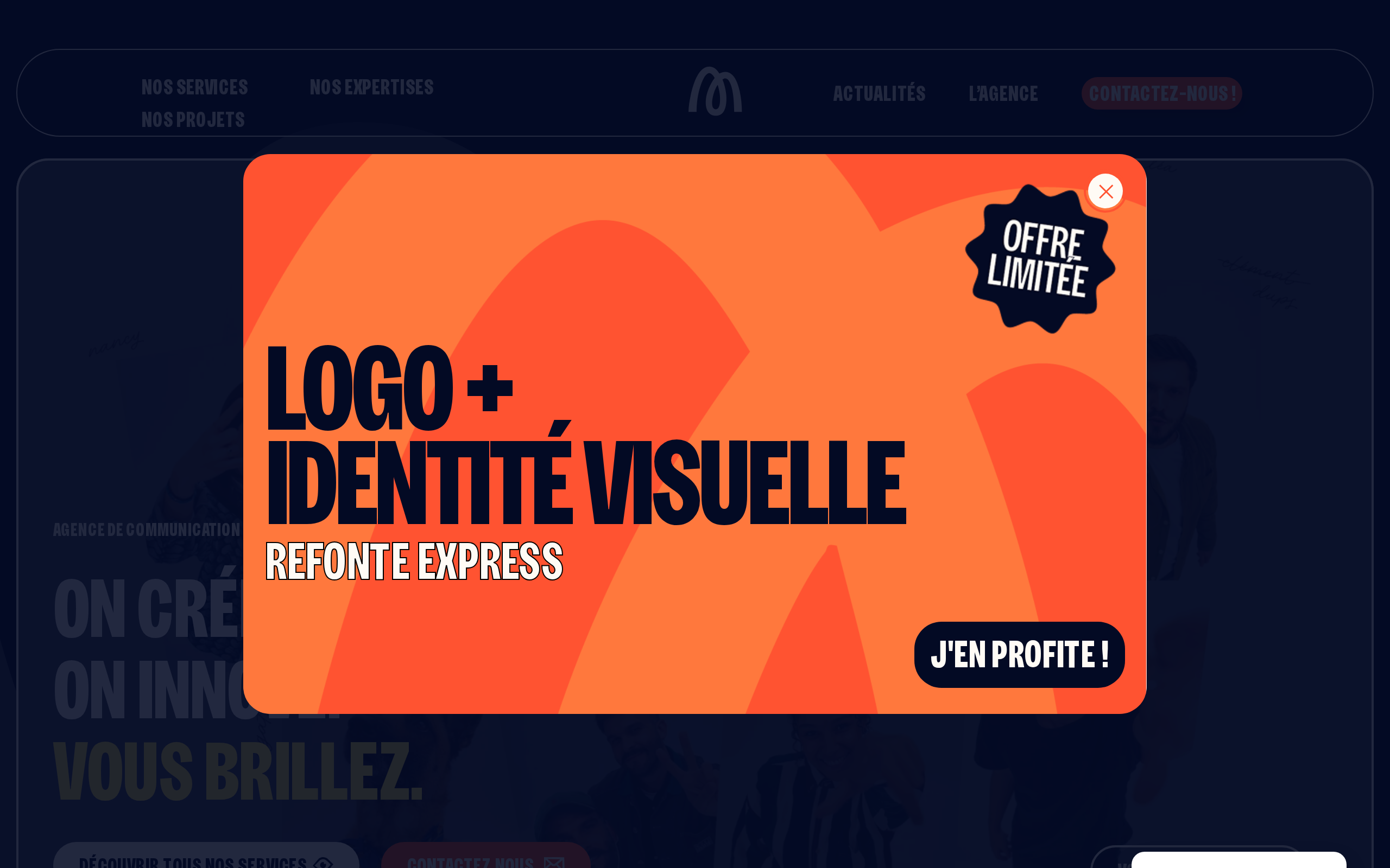Aperçu du site Agence Mañana