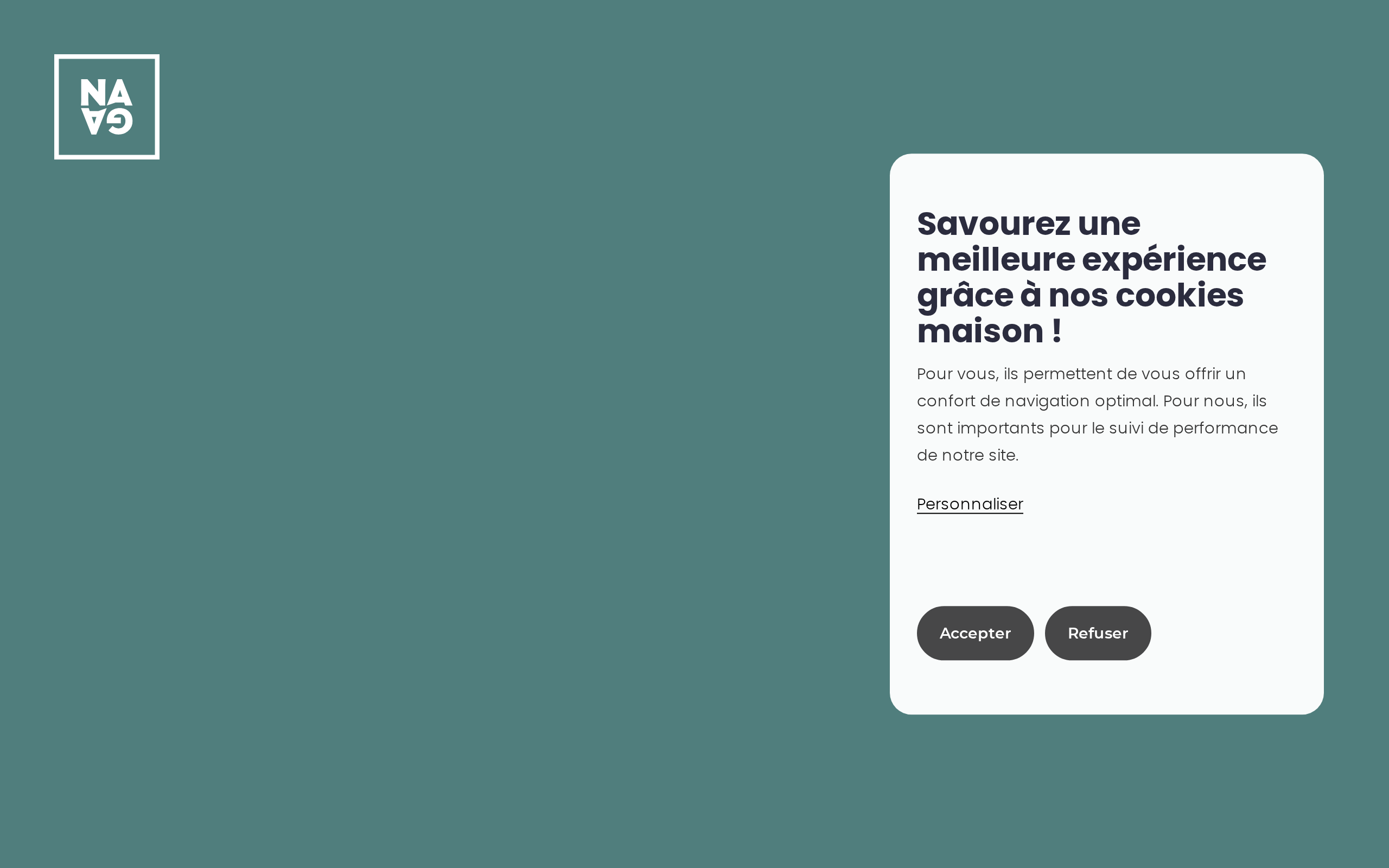Aperçu du site Agence NAGA