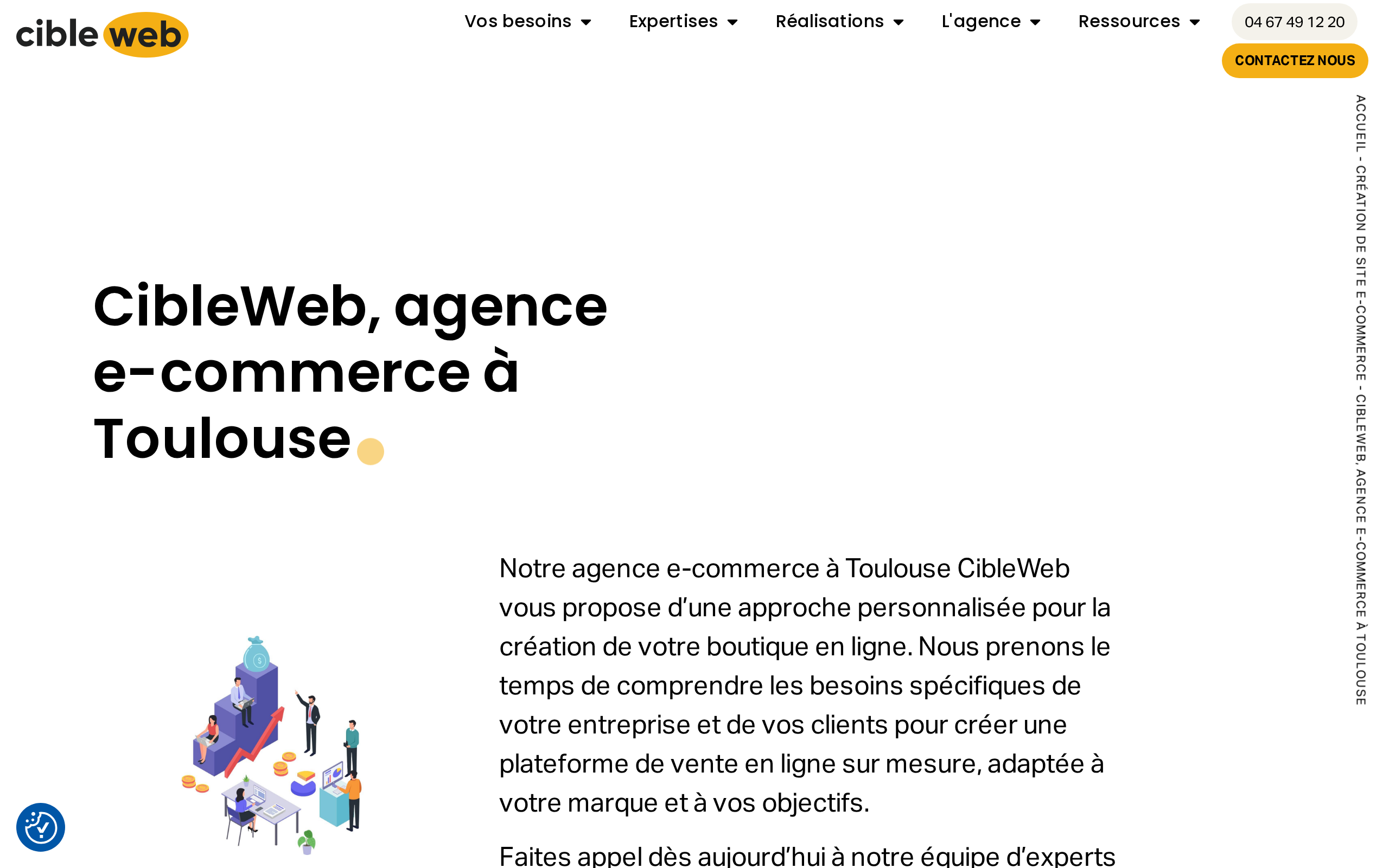 Aperçu du site CibleWeb