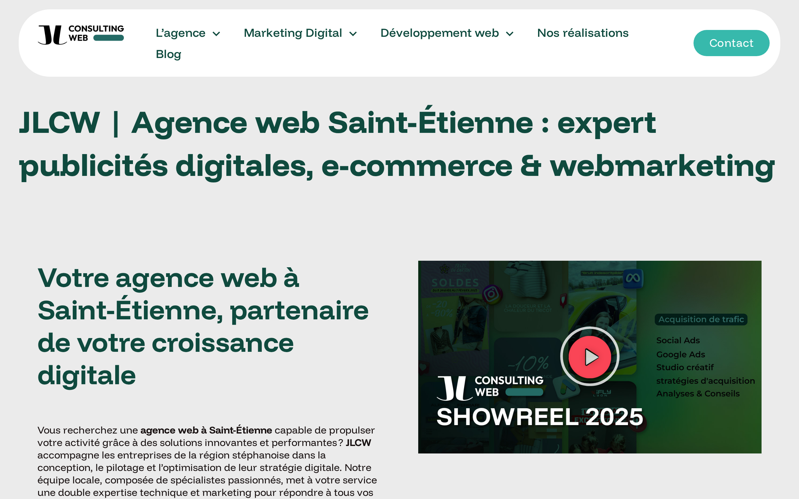 Aperçu du site JLCW