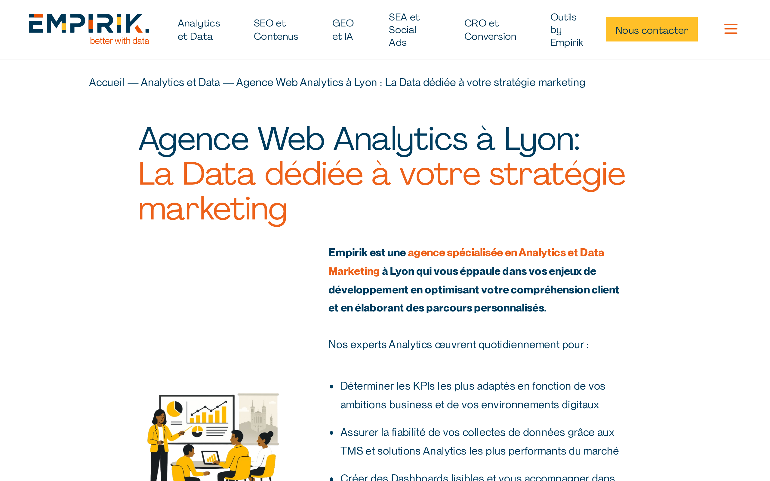 Aperçu du site Empirik