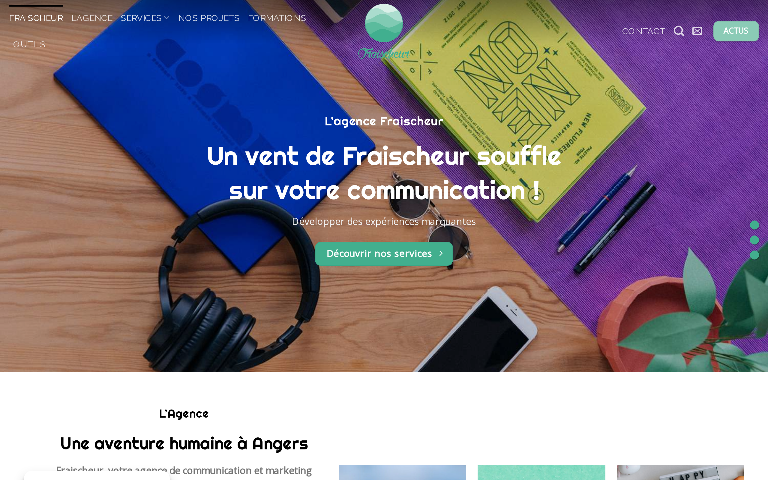 Aperçu du site Fraischeur