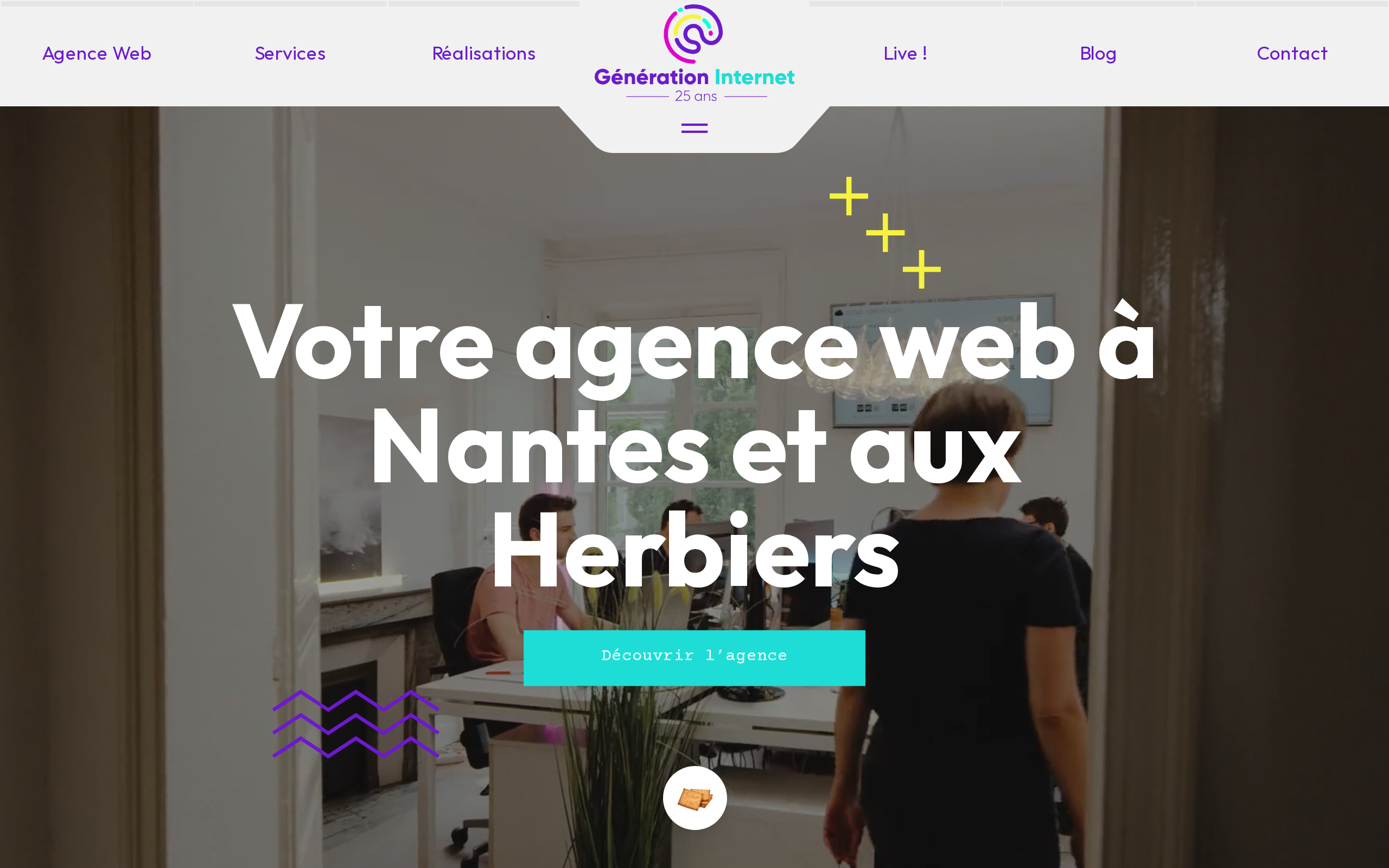 Aperçu du site Generation-net