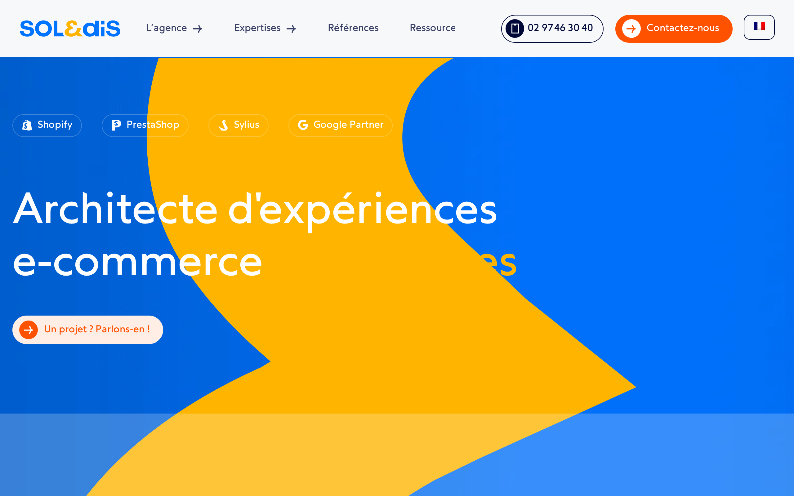 Aperçu du site Soledis